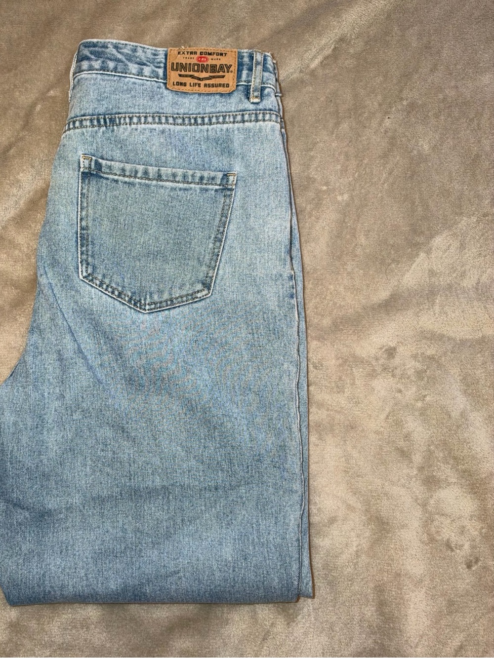 Vintage UNIONBAY Light Wash Denim Jeans Juniors Size 13